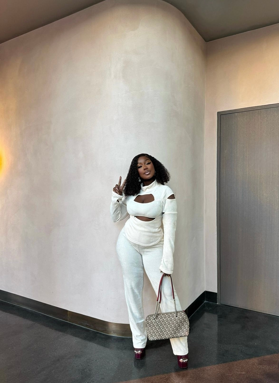 HTB Knitted Co ord Set