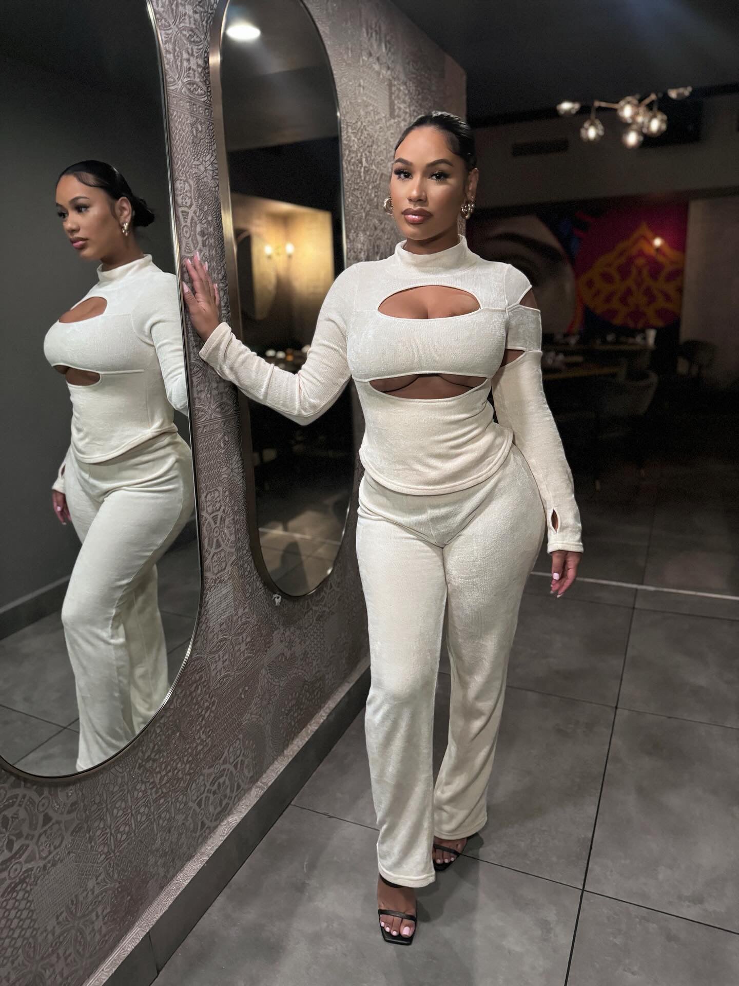 HTB Knitted Co ord Set