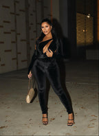 Miji Velvet Jumpsuit