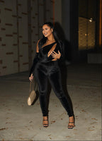 Miji Velvet Jumpsuit
