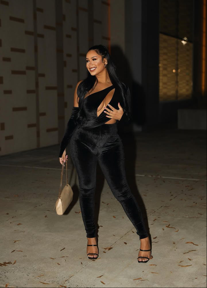 Miji Velvet Jumpsuit